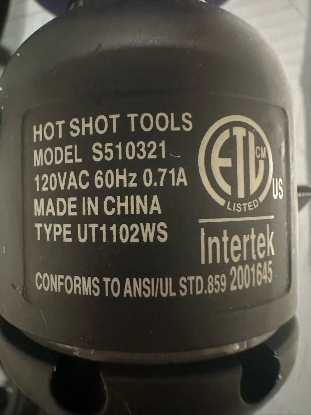 Hot Tools Professional Purple Women’s Salon Curling Iron
